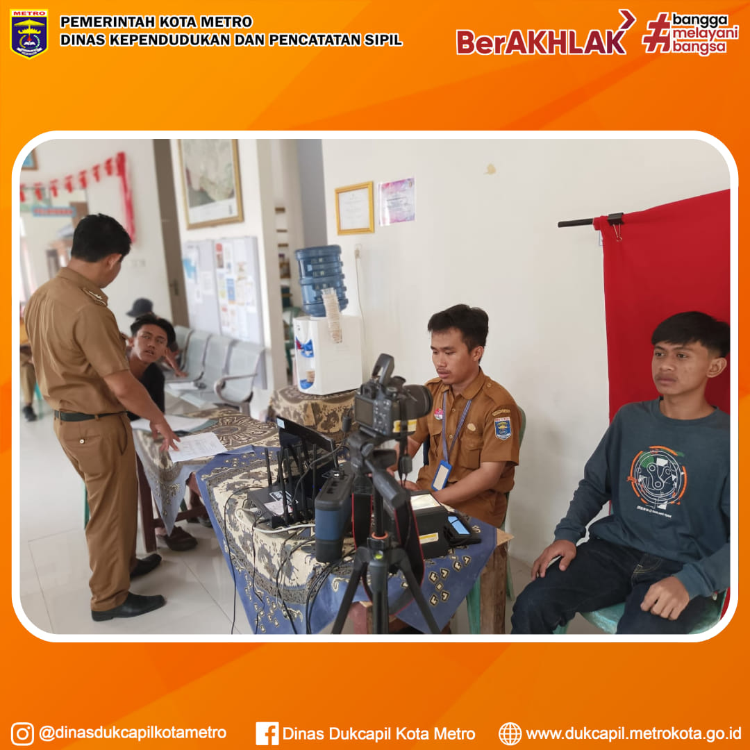 Perekaman KTP Pemula di Kelurahan Sumbersari Bantul