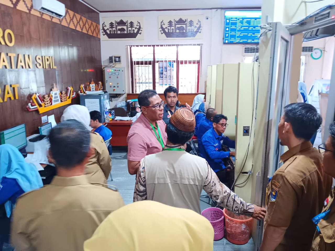 Kunjungan Tim Audit Internal SMKI ISO 27001 dari Ditjen Dukcapil Kemendagri