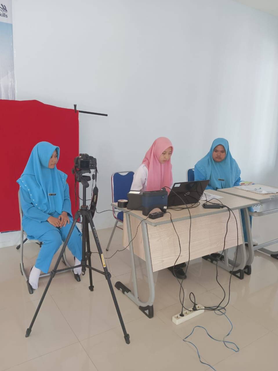 Jemput Bola Perekaman KTP-el ke SMK Muhamadiyah 3 Kota Metro