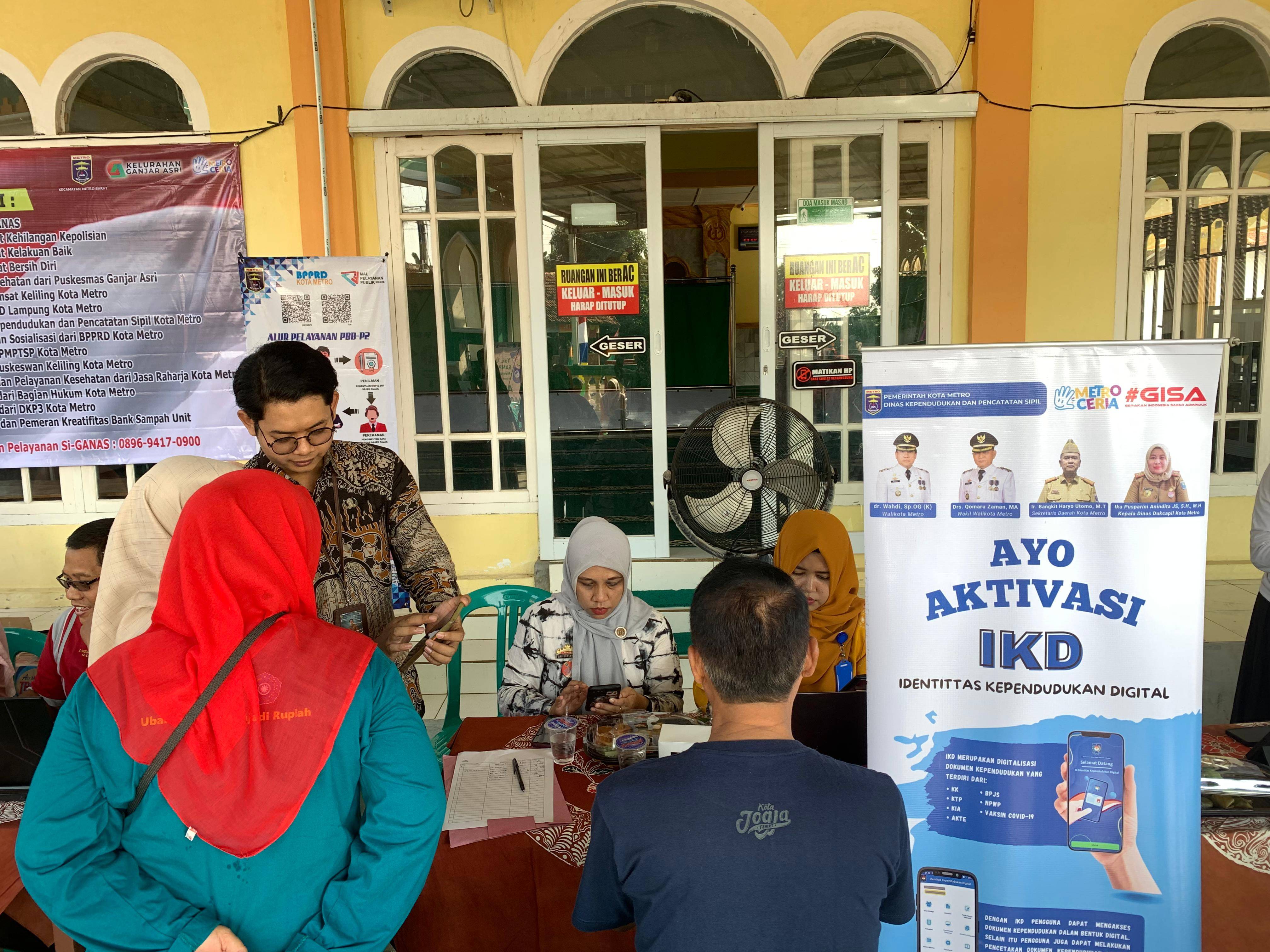 Gencarkan Aktivasi Identitas Kependudukan Digital (IKD) dalam Rangka GEMA GANAS