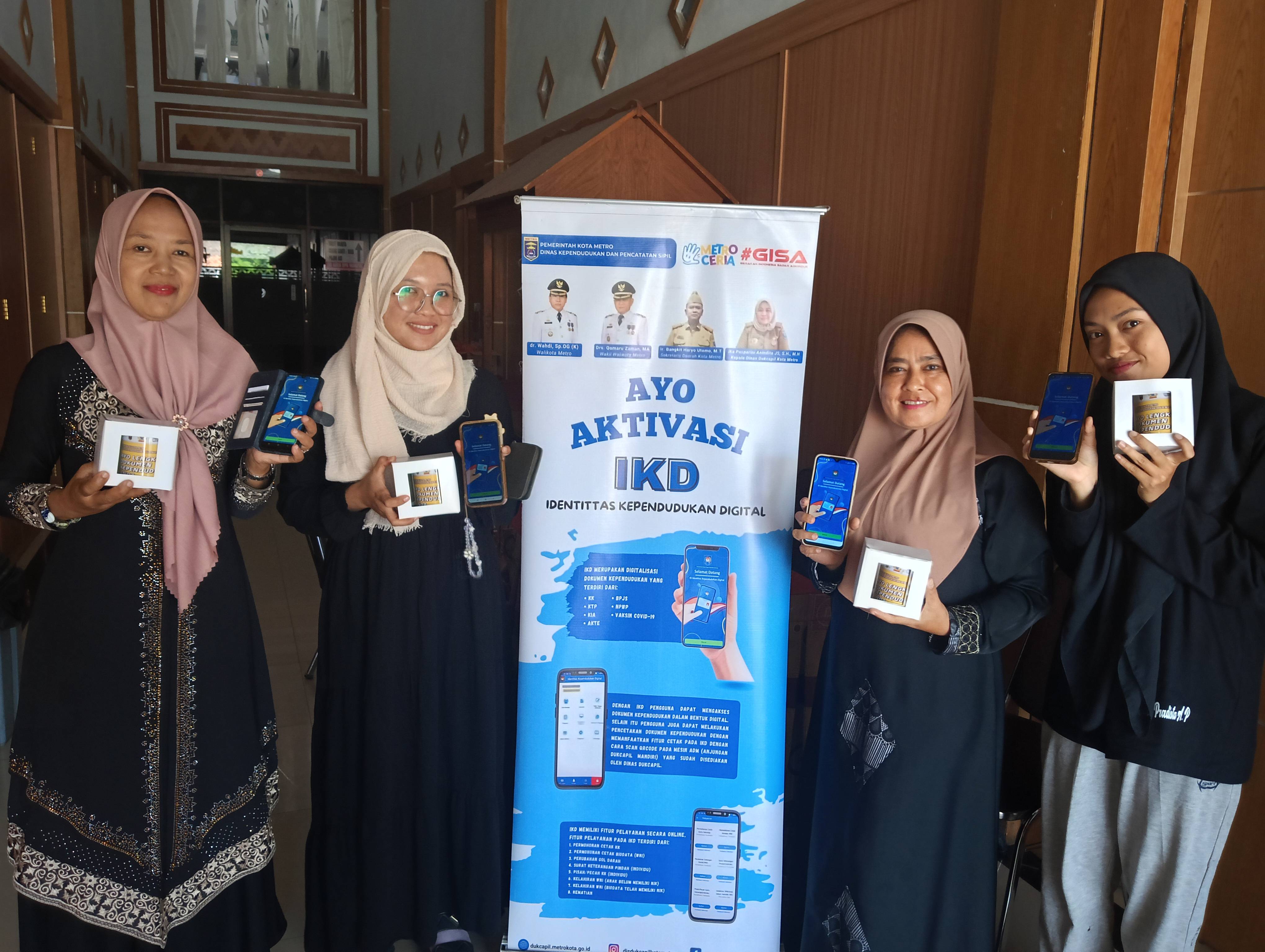 Sosialisasi dan Aktivasi IKD pada kegiatan hari ke 2 Pelatihan Tabuhan Lasqi