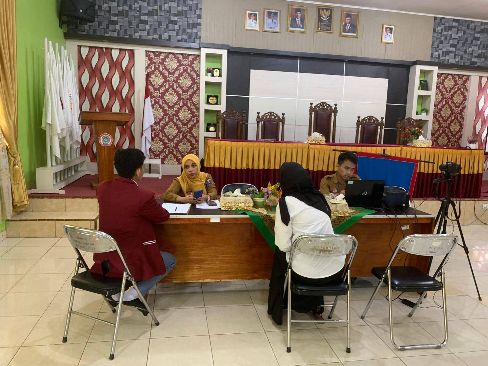 Perekaman KTP Pemula SMA N 1 Kota Metro