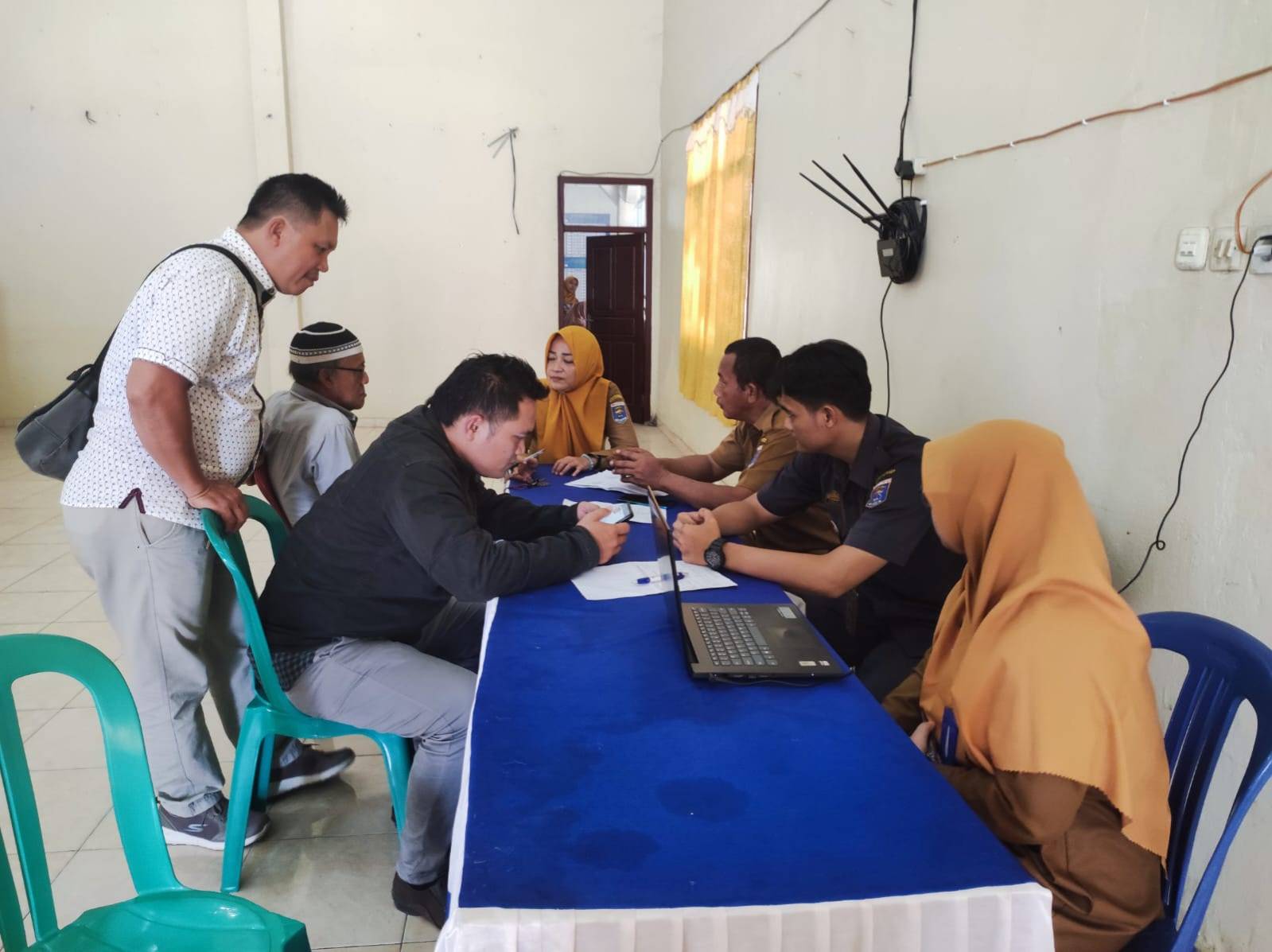 Kegiatan Gelluk Mengan Pai di Kelurahan Tejoagung
