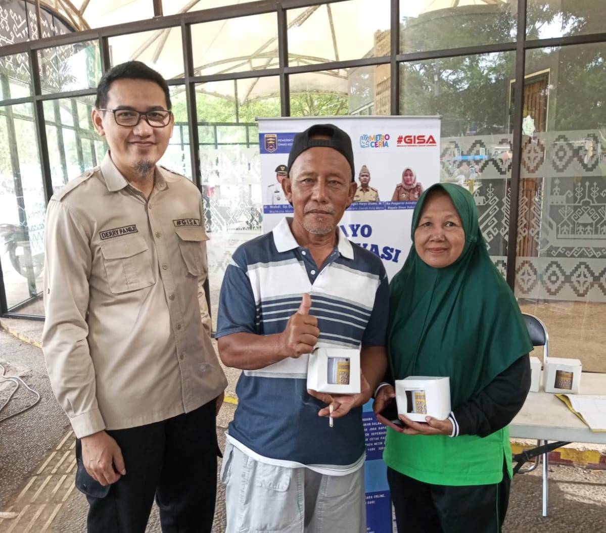 Disdukcapil Metro Bawa Layanan Aktivasi IKD ke Taman Kota