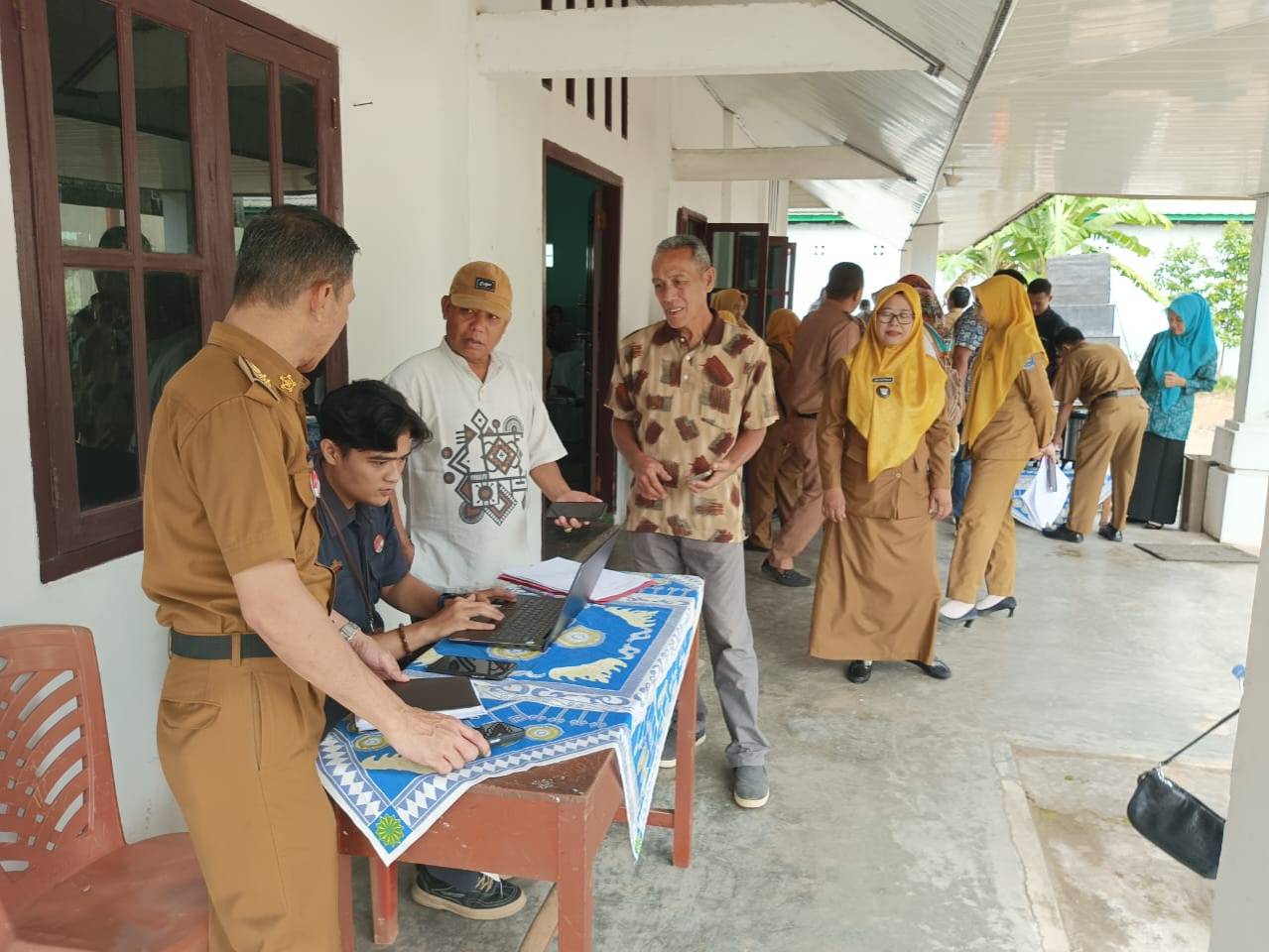 Aktivasi IKD pada acara Musrenbang di Kelurahan Margorejo dan Margodadi