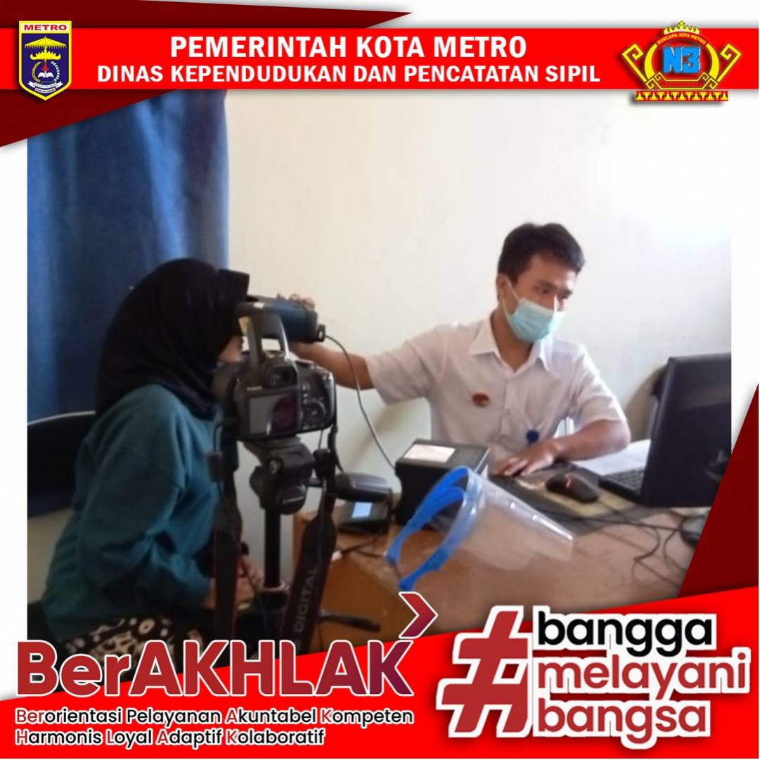 Pelayanan Harian Dinas Dukcapil Kota Metro