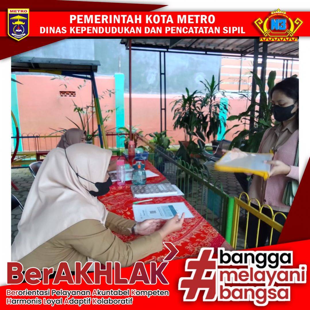 Pelayanan Harian Dinas Dukcapil Kota Metro