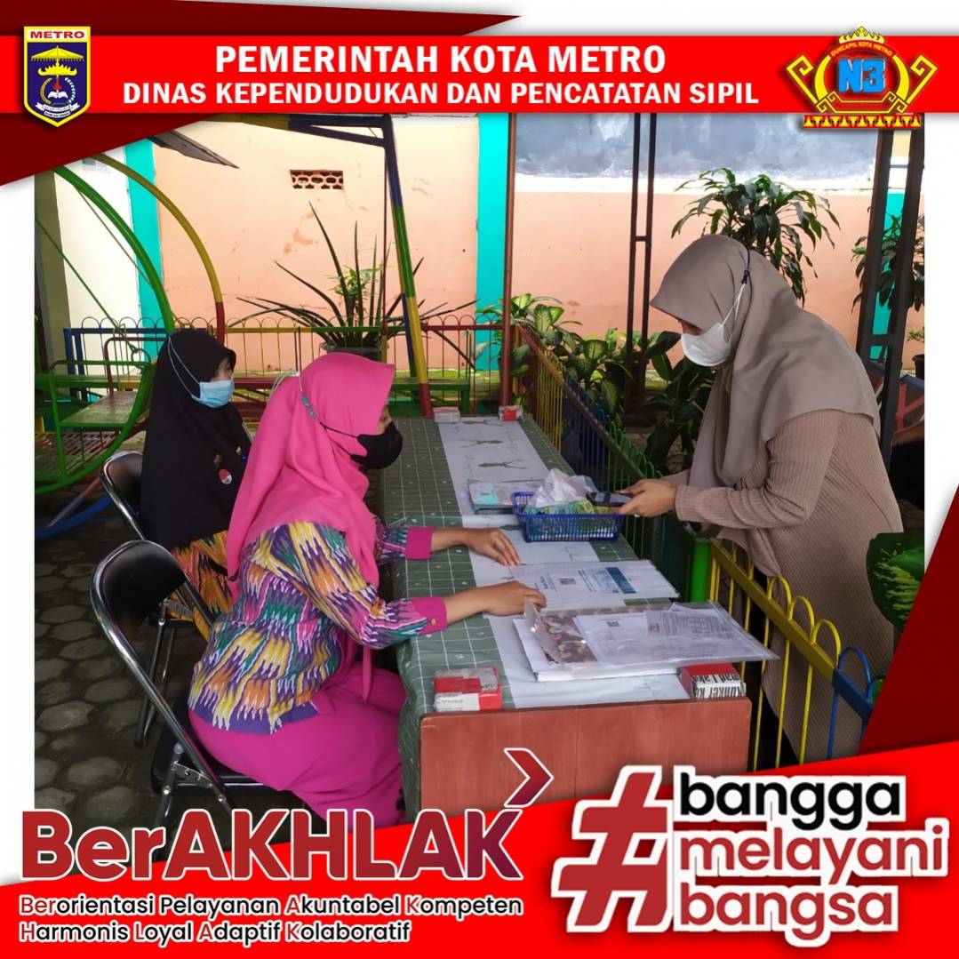 Pelayanan Harian Dinas Dukcapil Kota Metro