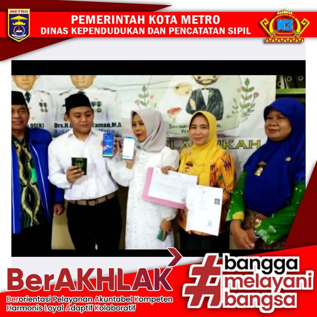 Pelayanan Terpana Dinas Dukcapil Kota Metro