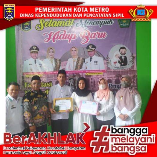 Pelayanan Terpana Dinas Dukcapil Kota Metro