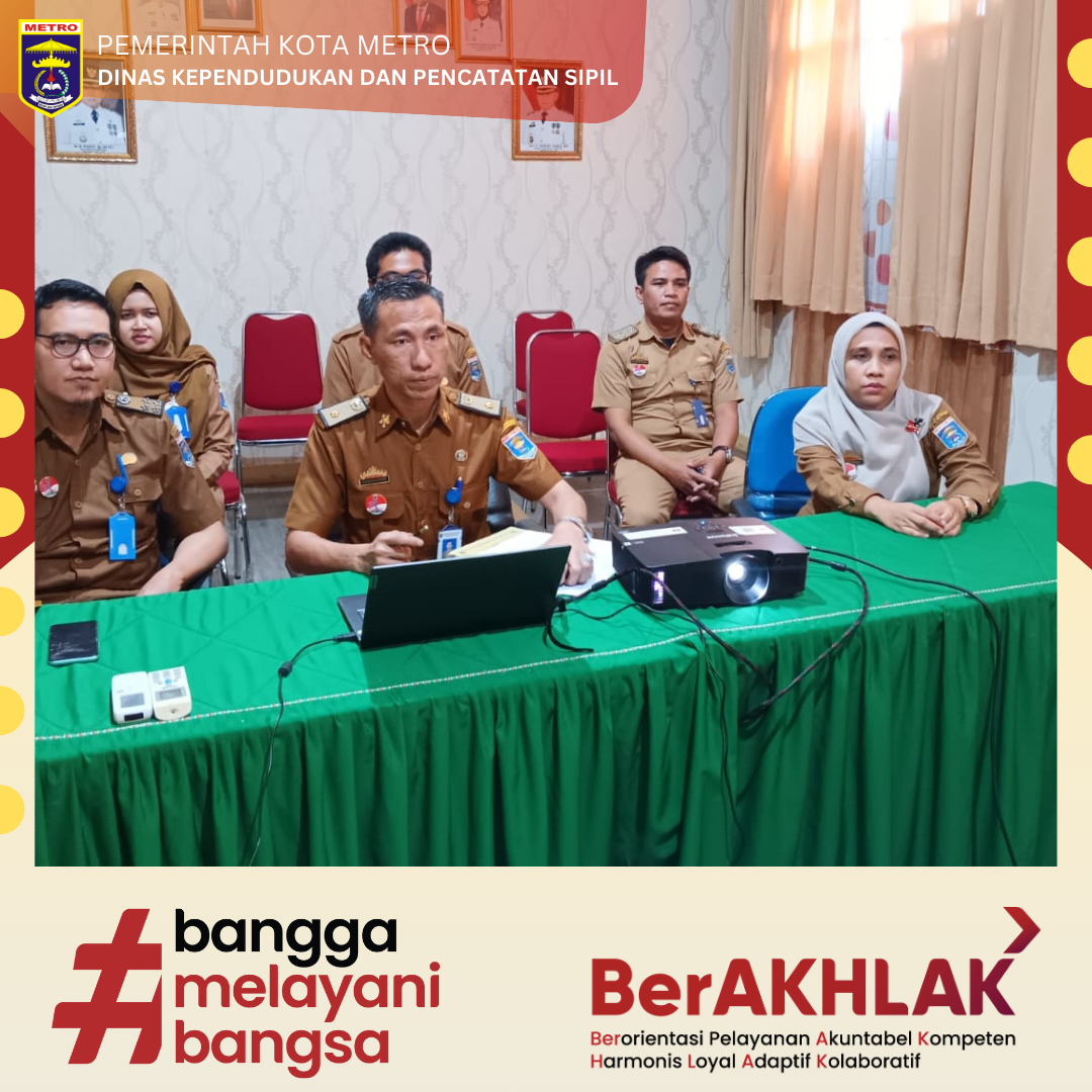 Mengikuti Zoom Desk Konsultasi Pemilu Tahun 2024