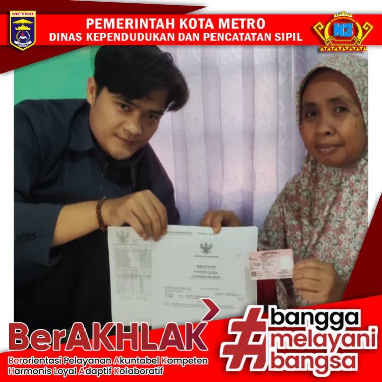 Pelayanan Jemput Bola Mingguan Dinas Dukcapil Kota Metro