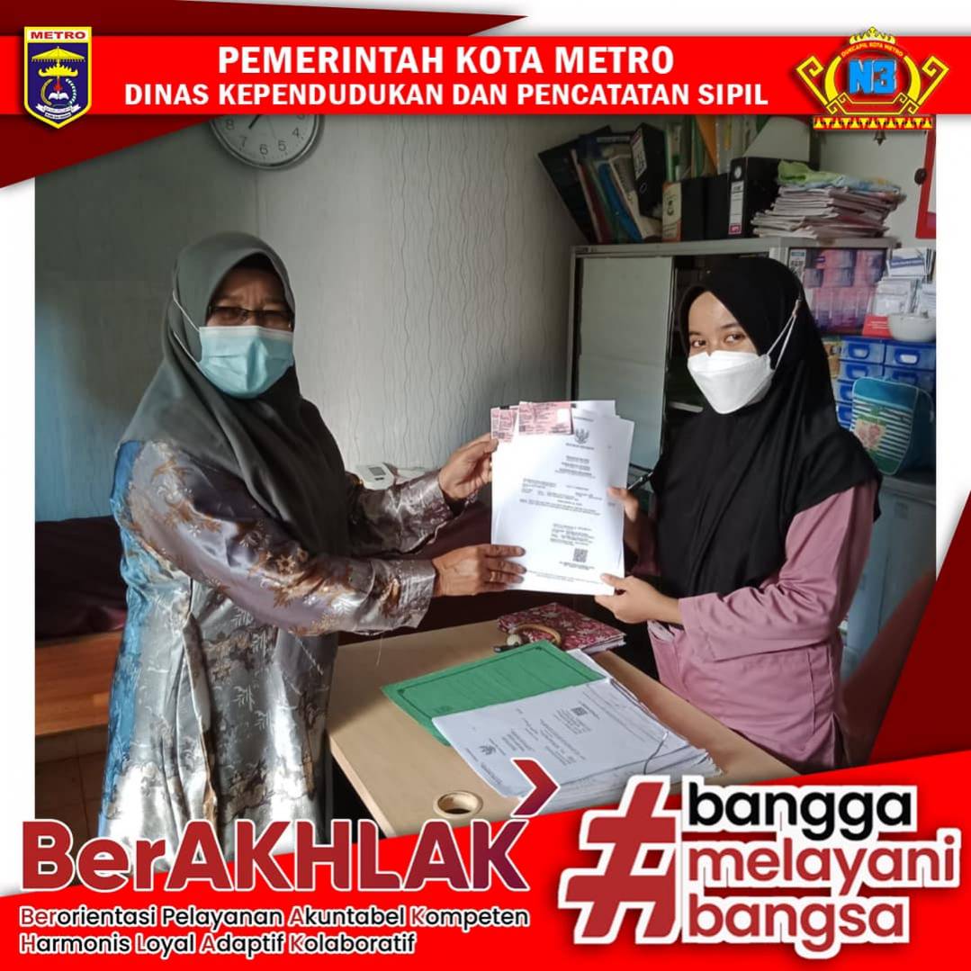 Pelayanan Harian Dinas Dukcapil Kota Metro