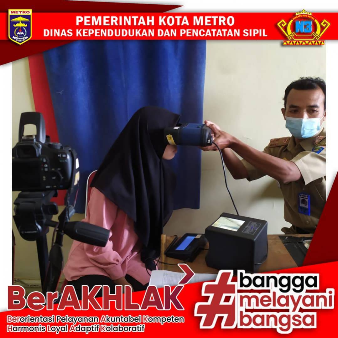 Pelayanan Harian Dinas Dukcapil Kota Metro
