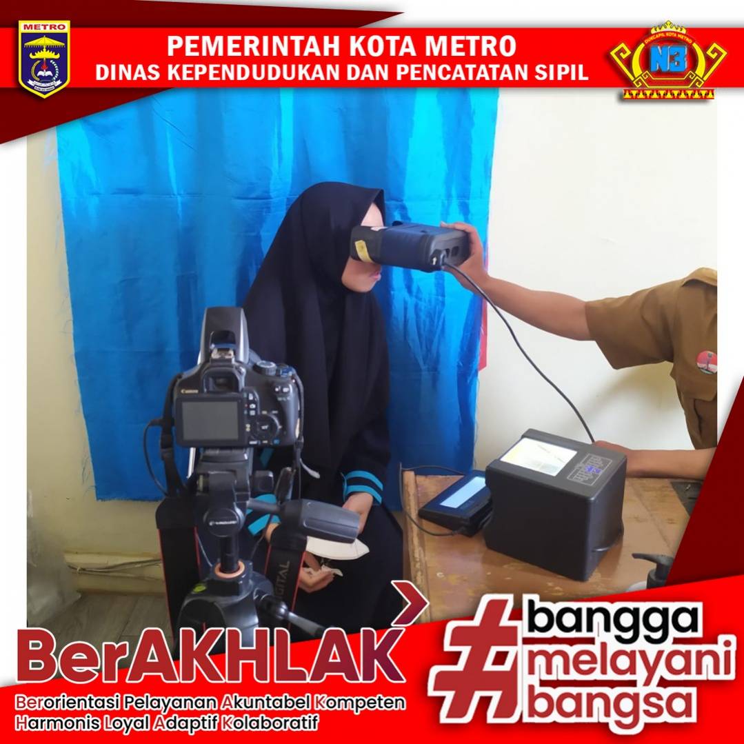 Pelayanan Harian Dinas Dukcapil Kota Metro