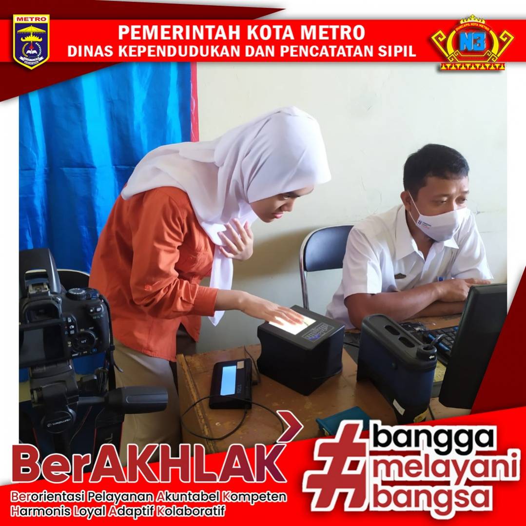 Pelayanan Harian Dinas Dukcapil Kota Metro