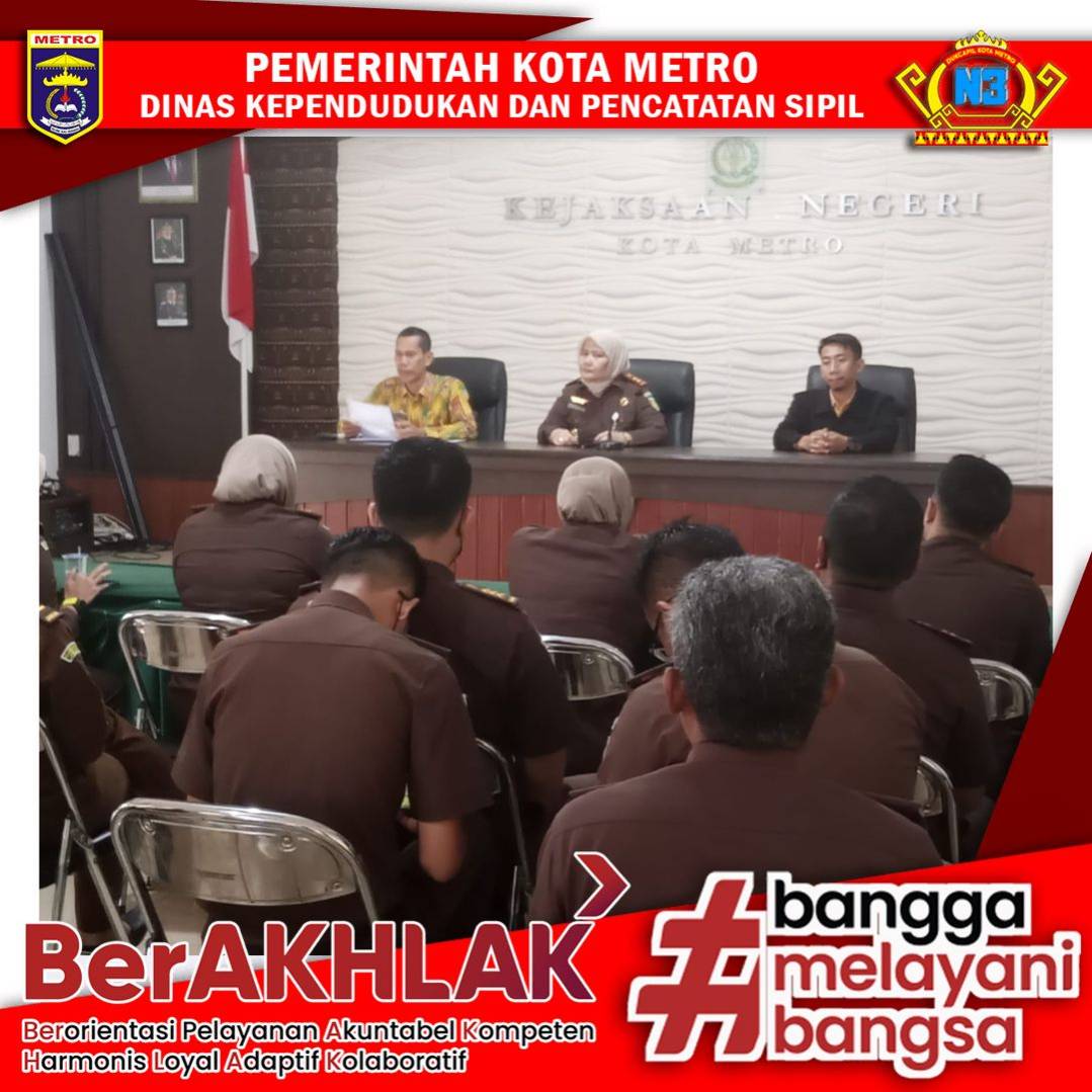 Jemput Bola Pembuatan Identitas Kependudukan Digital pada Kejaksaan Negeri Metro