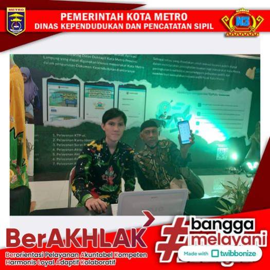 Pelayanan Aktivasi IKD di Anjungan Metro PKOR Way Halim