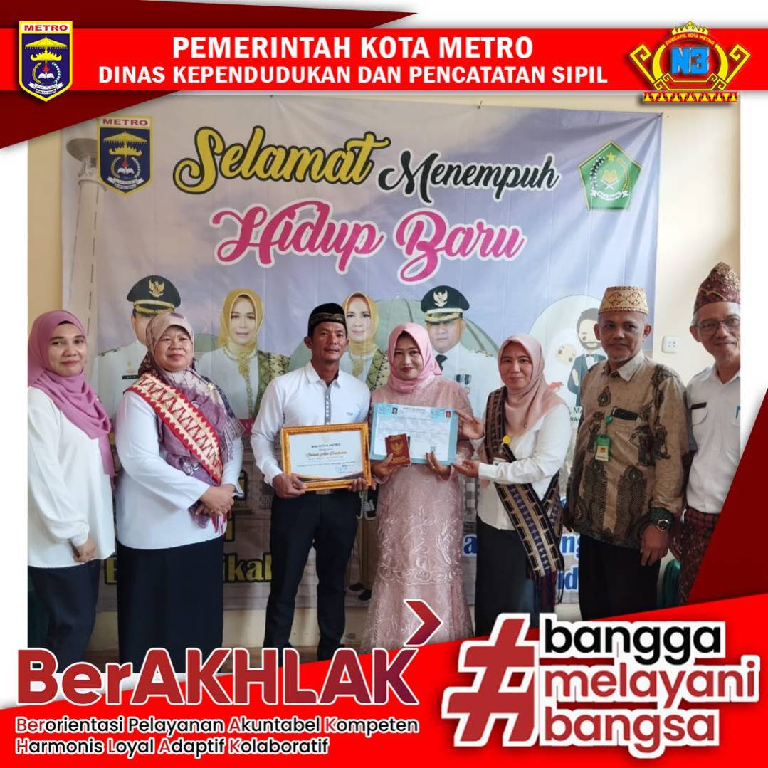 Pelayanan Terpana Dinas Dukcapil Kota Metro