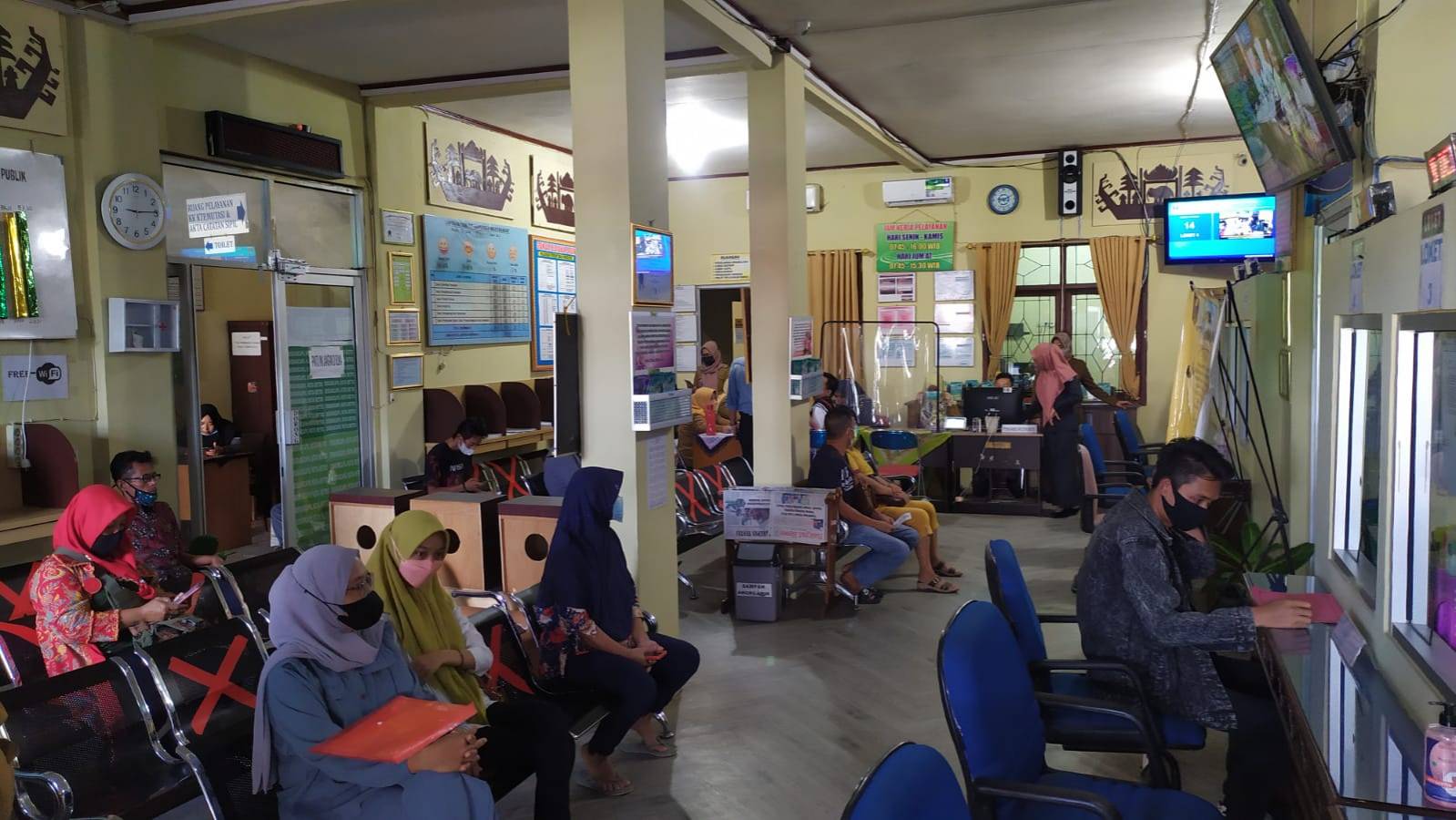 Pelayanan Harian Dinas Dukcapil Kota Metro