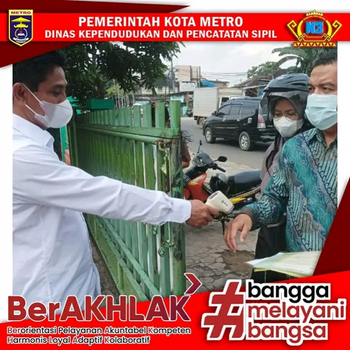 Pelayanan Harian Dinas Dukcapil Kota Metro