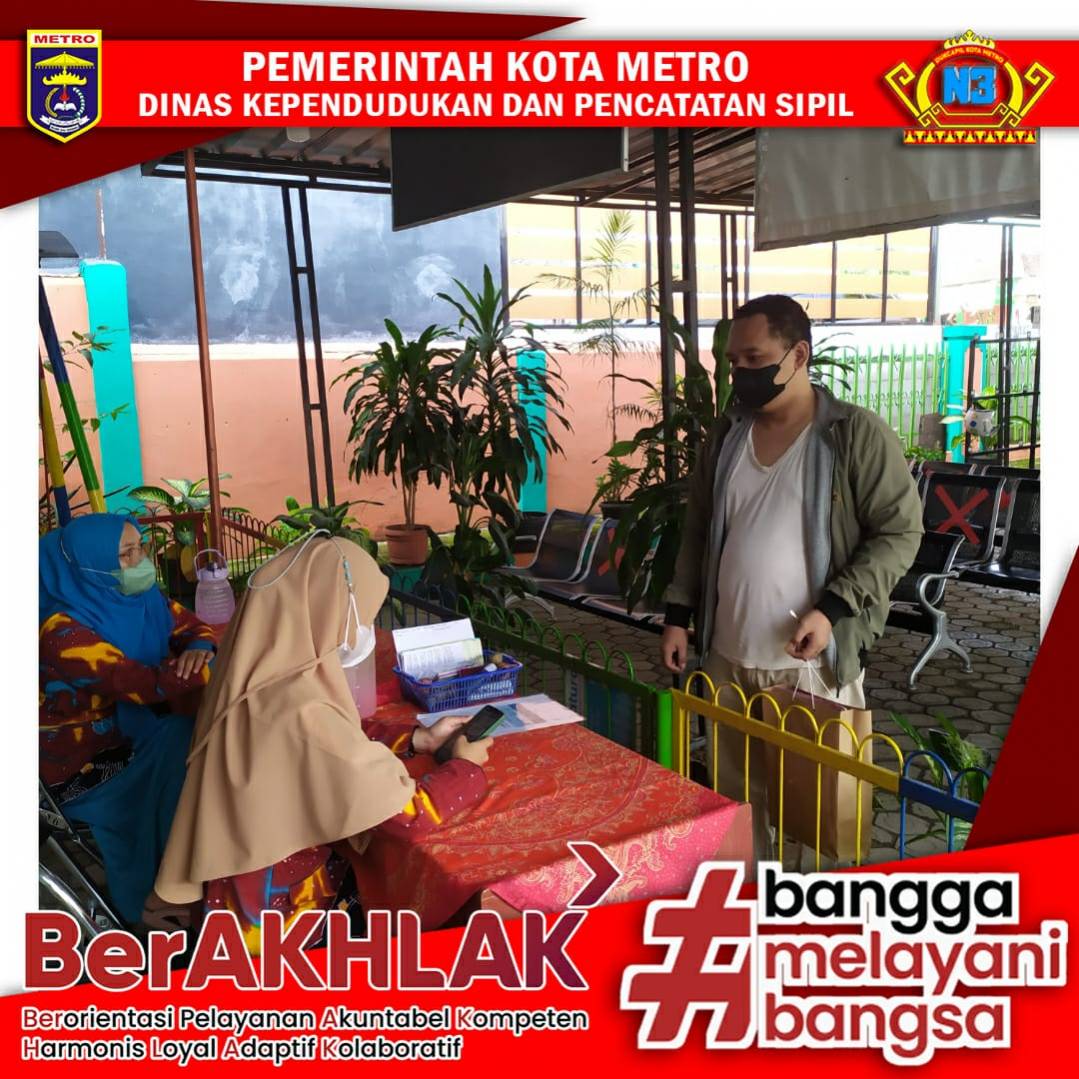 Pelayanan Harian Dinas Dukcapil Kota Metro