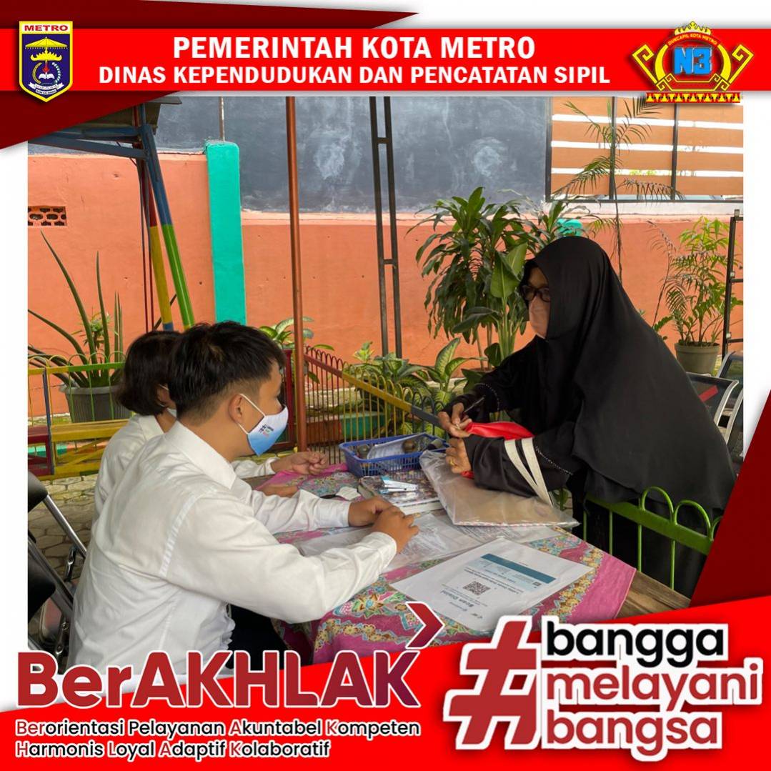 Pelayanan Harian Dinas Dukcapil Kota Metro