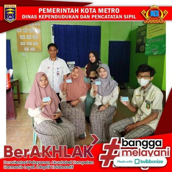 Penyerahan KTP KE sekolah
