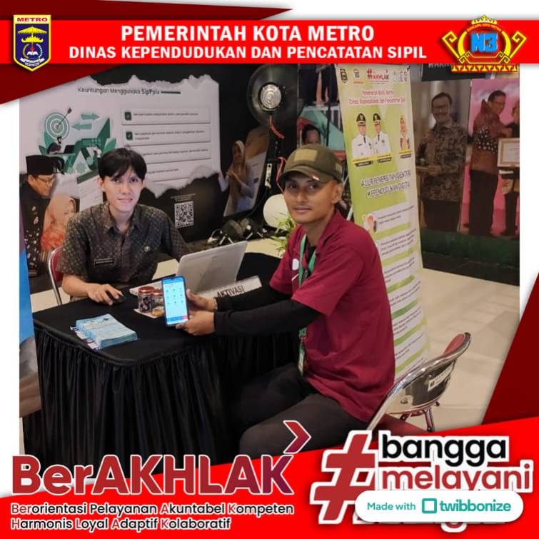 Pelayanan Aktivasi IKD di Anjungan Metro PKOR Way Halim