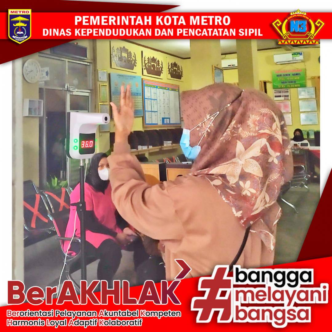 Pelayanan Harian Dinas Dukcapil Kota Metro