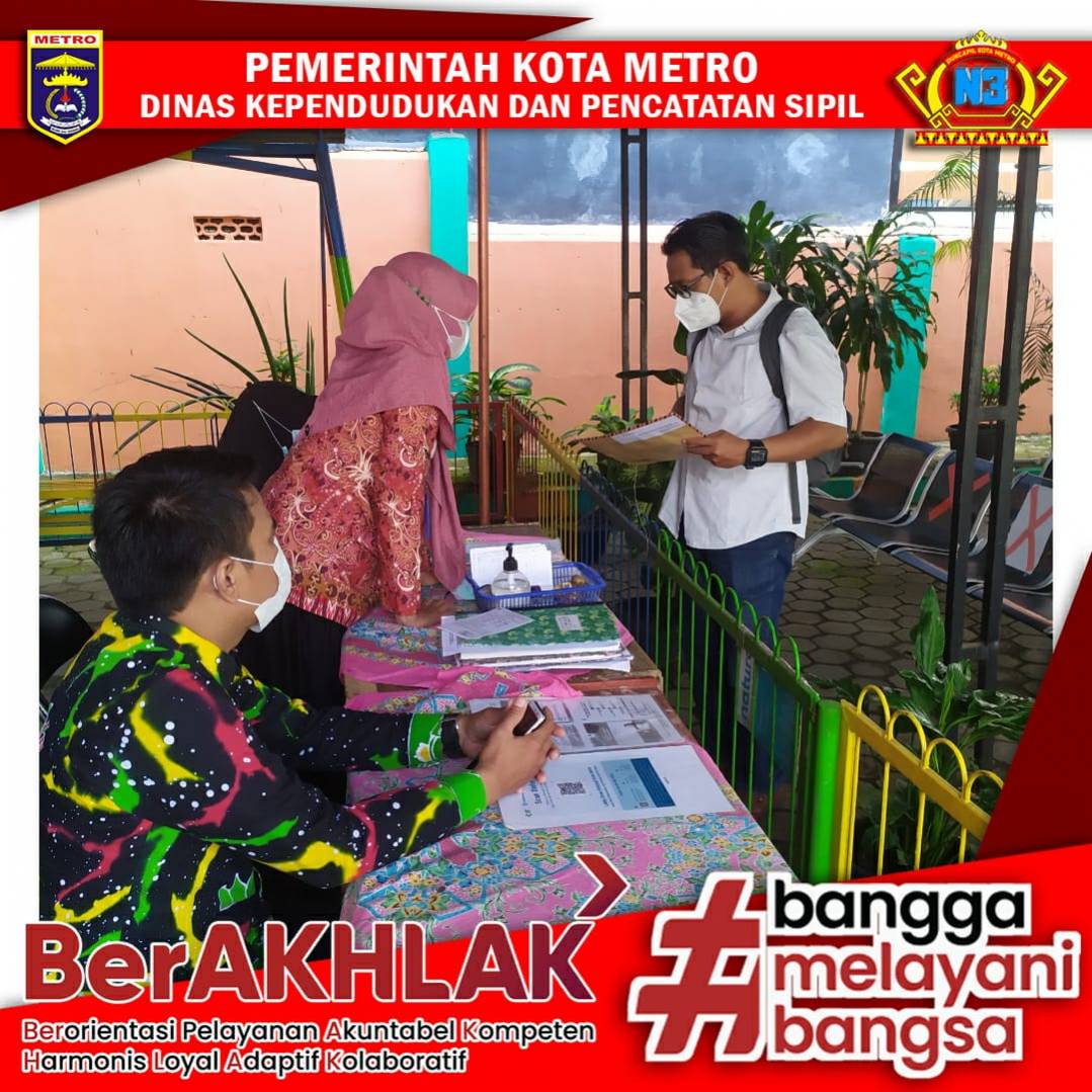 Pelayanan Harian Dinas Dukcapil Kota Metro