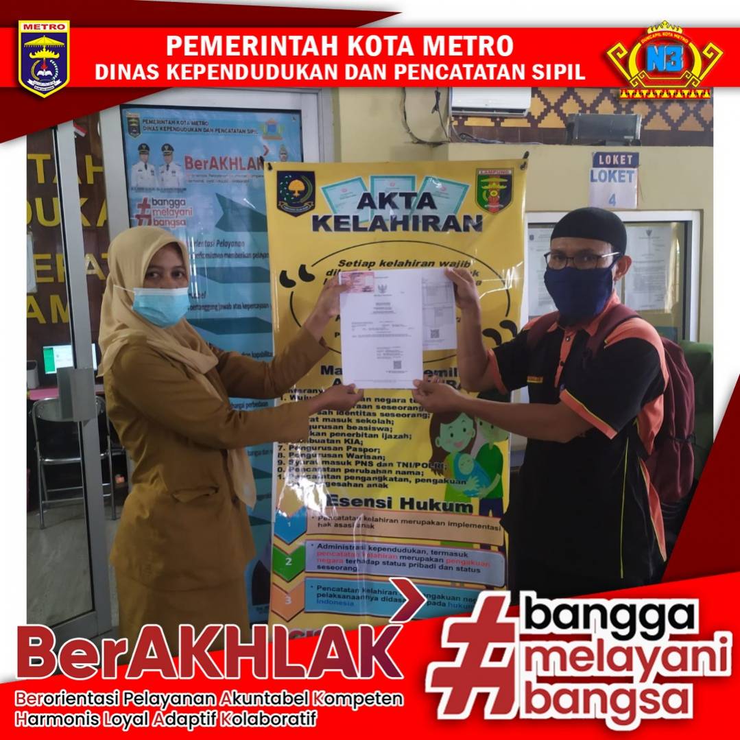 Penyerahan Dokumen Langsung Kepada Warga