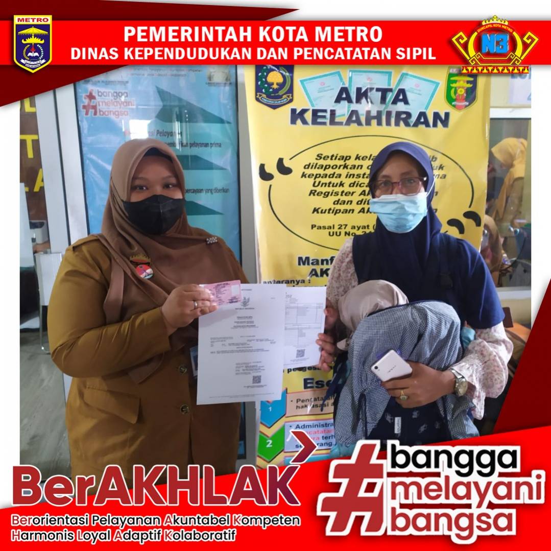 Penyerahan Dokumen Langsung Kepada Warga
