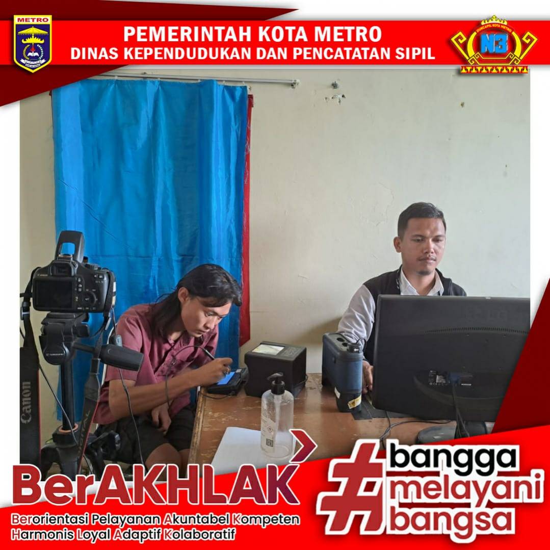 Pelayanan Harian Dinas Dukcapil Kota Metro