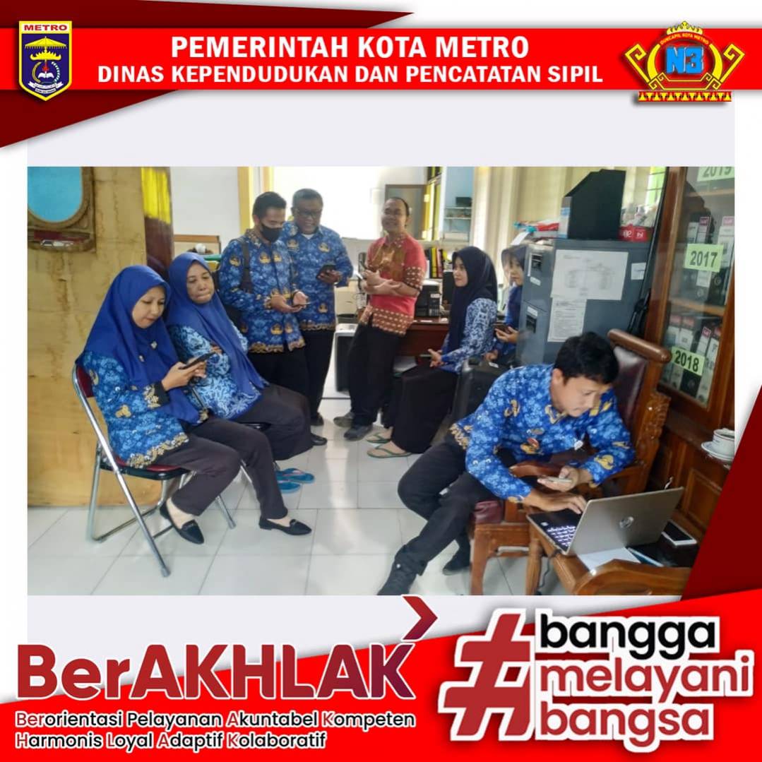 Jemput Bola Pembuatan Identitas Kependudukan Digital padaDinas Perumahan dan Kawasan Permukiman