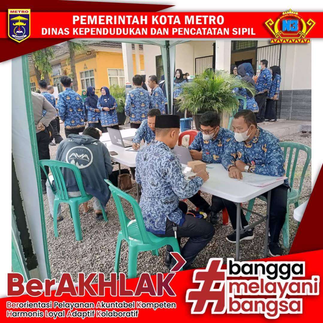 Dinas Kependudukan Dan Pencatatan Sipil Kota Metro Mengikuti Musyawarah Rencana Pembangunan Tahun 2023
