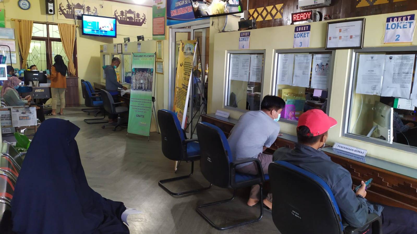Pelayanan Harian Dinas Dukcapil Kota Metro