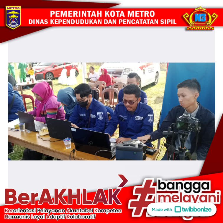 Jemput Bola Perekaman KTP-El dan Aktivasi IKD pada acara Metro Sport Tourism