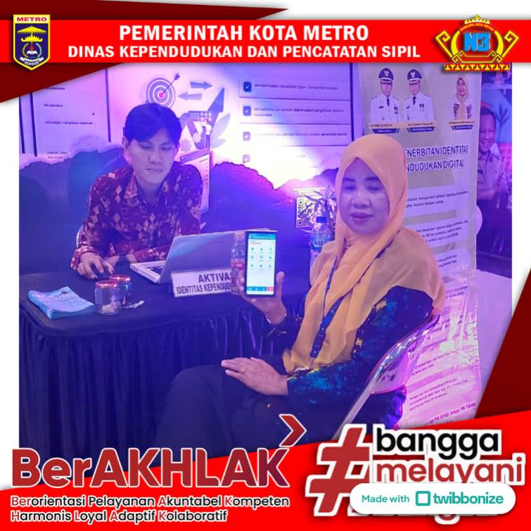 Pelayanan Aktivasi IKD di Anjungan Metro PKOR Way Halim