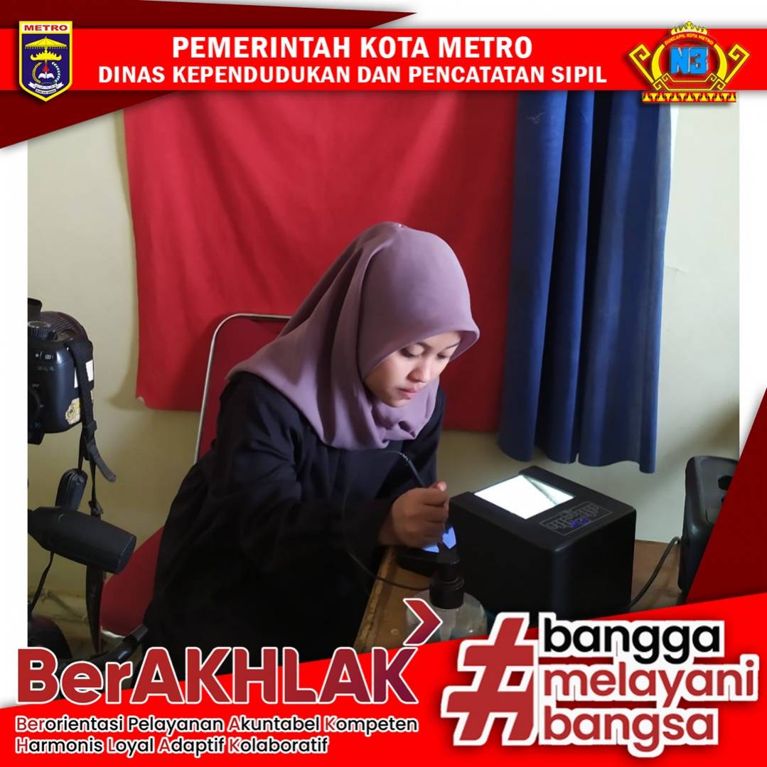 Pelayanan Harian Dinas Dukcapil Kota Metro