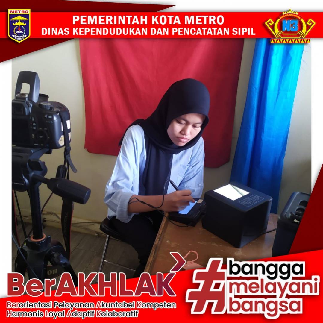 Pelayanan Harian Dinas Dukcapil Kota Metro