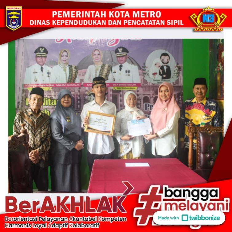 Pelayanan TERPANA Disdukcapil Kota Metro