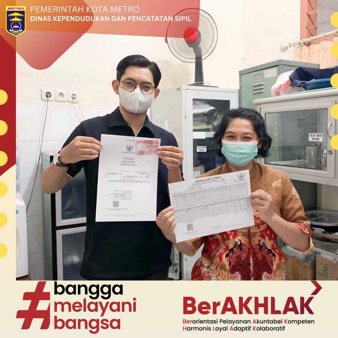 Pelayanan Jemput Bola Mingguan Dukcapil Metro