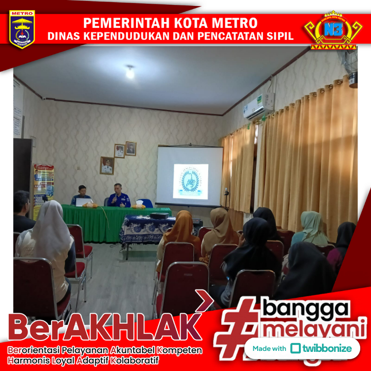Yayasan Pencegahan Kanker Nusantara Edukasi Pencegahan Kanker di Disdukcapil Kota Metro