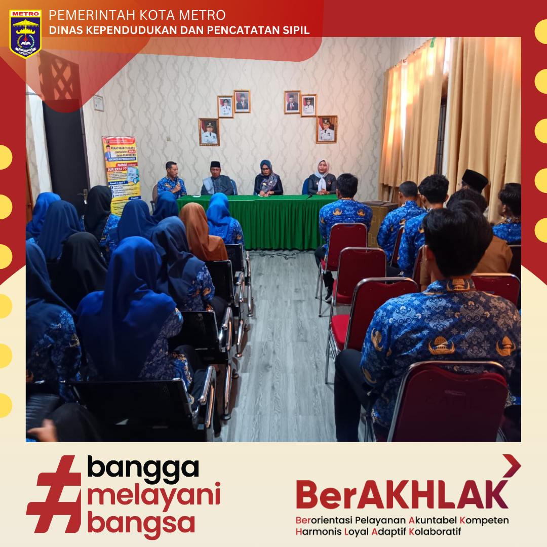 Giat Amaliyah Ramadhan Disdukcapil Kota Metro