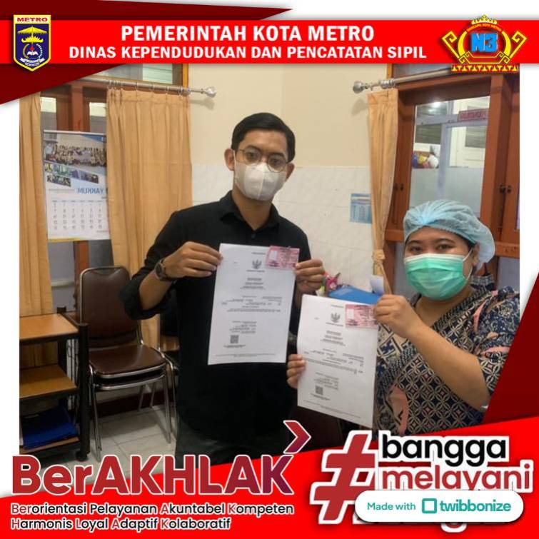 Pelayanan Jemput Bola Mingguan Dinas Dukcapil Kota Metro