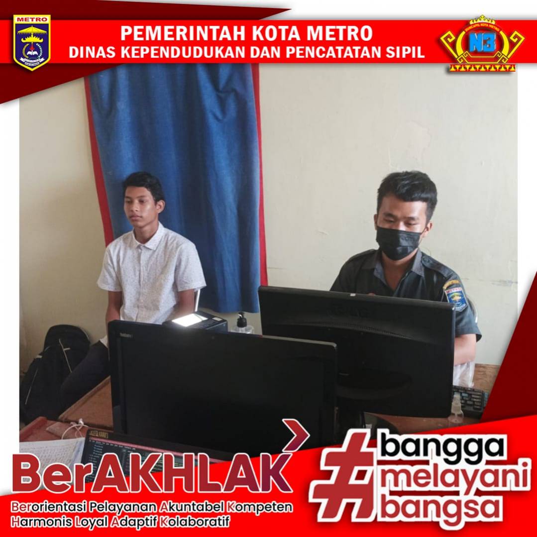 Pelayanan Harian Dinas Dukcapil Kota Metro