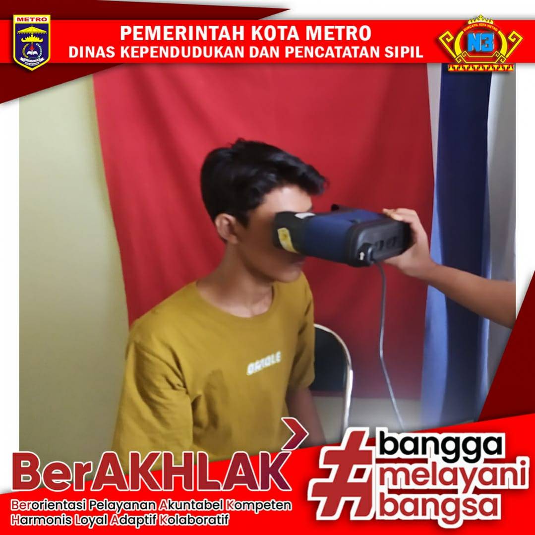 Pelayanan Harian Dinas Dukcapil Kota Metro