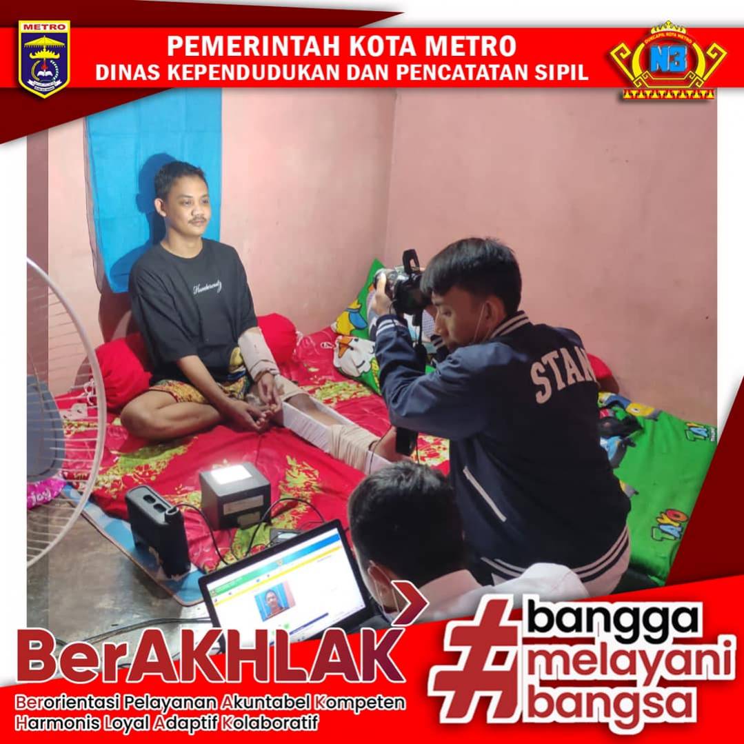 Jemput Bola Perekaman KTP-eL Khusus Warga Kecelakaan