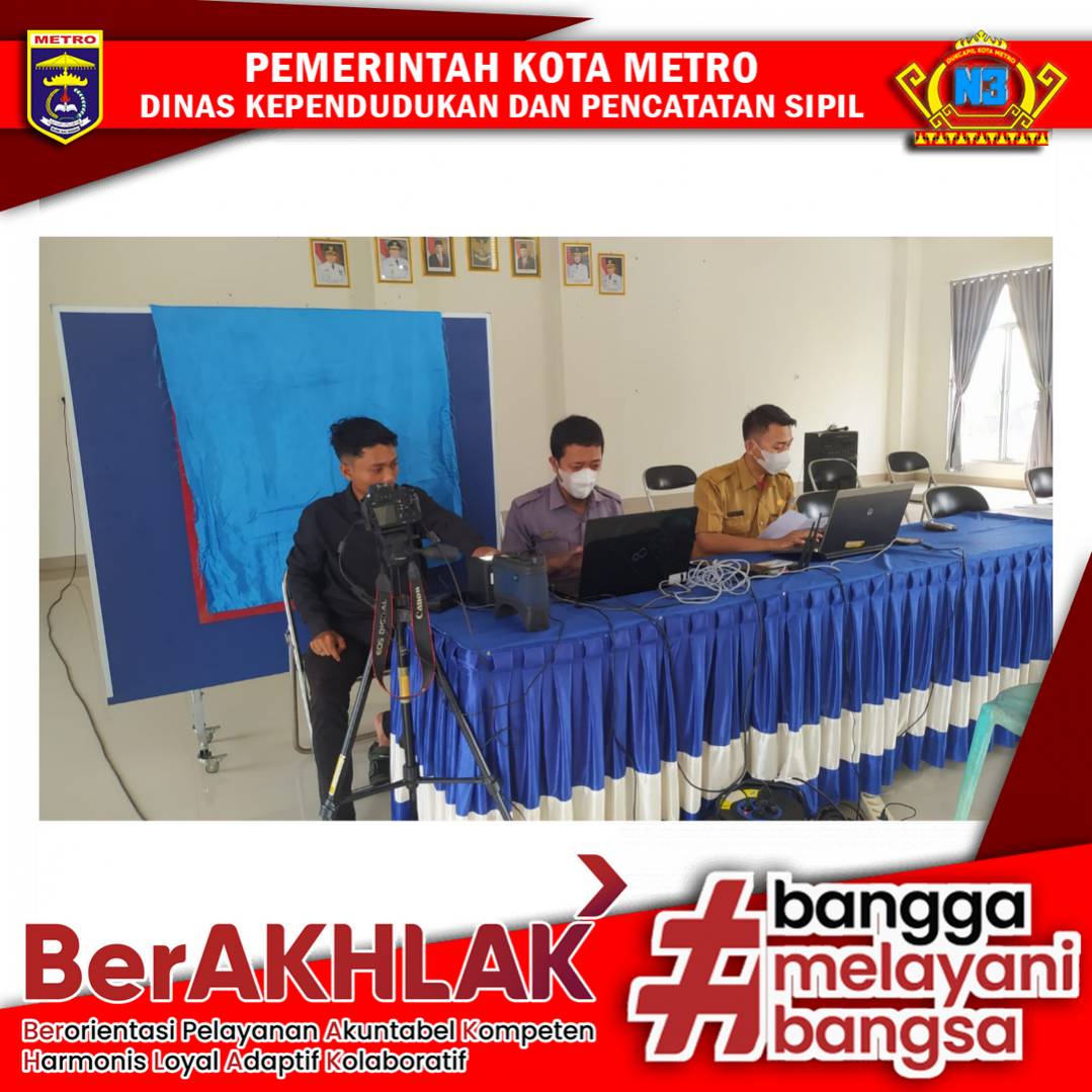 Perekaman KTP-el Keliling ke Kelurahan se Kota Metro